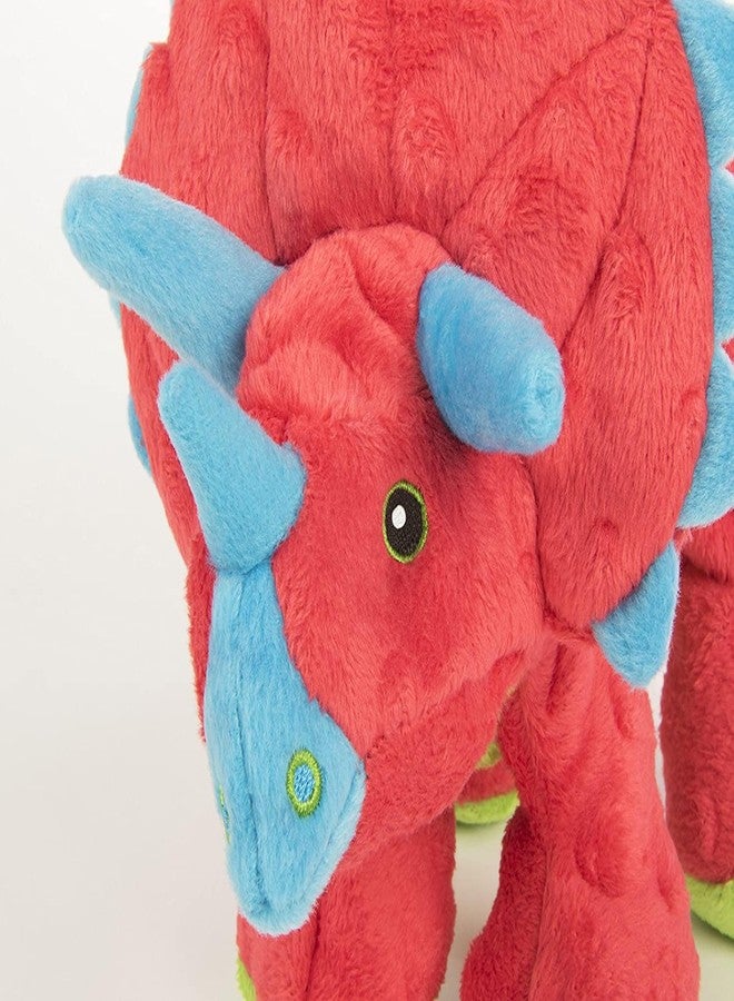 Nutra Pet Dinos Frills Dog Toy | Durable Plush Squeaky Toy with Chew Guard Technology™ | Tough, Soft & Interactive Play Toy for All Dog Breeds - Image 2
